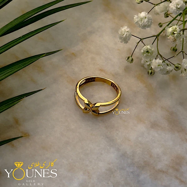 انگشتر مینیمال ونکلیف طلا